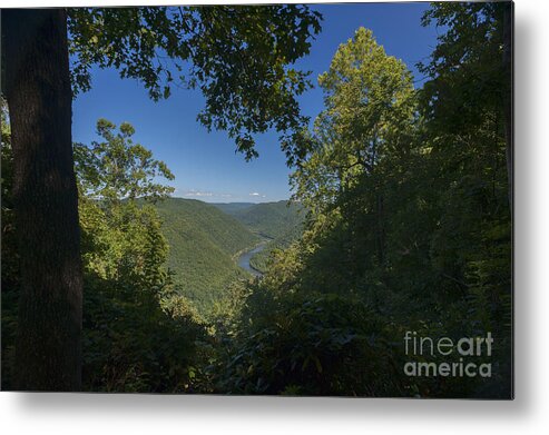 Grandview Park Metal Print featuring the photograph Grandview park on one of the trails by Dan Friend