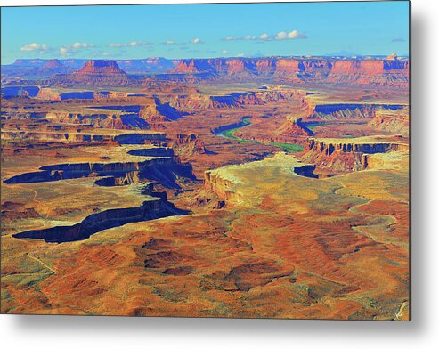 Canyonlands Metal Print featuring the photograph Green River Canyon by Greg Norrell