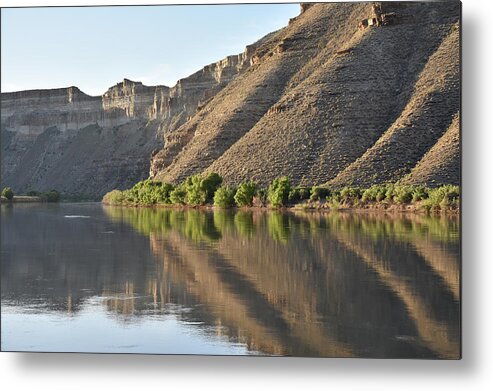 River Metal Print featuring the photograph Green River Meander by Ben Foster