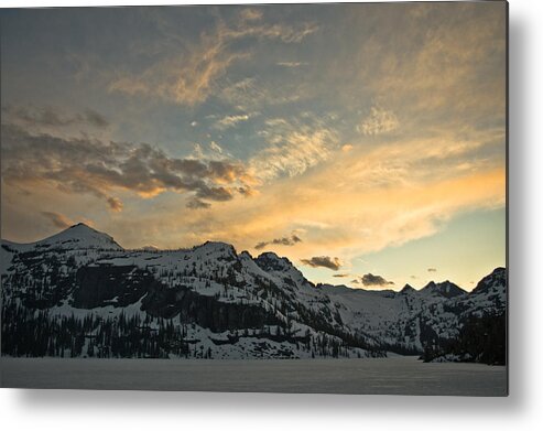 Mountain Metal Print featuring the photograph Grey Wolf Lake by Jedediah Hohf