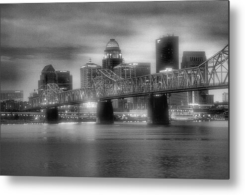 River Metal Print featuring the photograph Gritty City by Steven Ainsworth