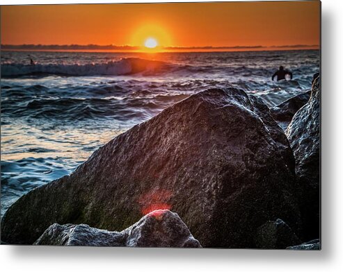 Sunrise Metal Print featuring the photograph Grommet Island 5 by Larkin's Balcony Photography