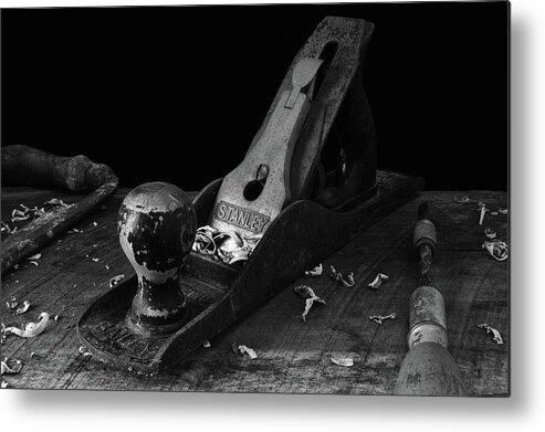 Still Lifes Metal Print featuring the photograph Hand Tools by Richard Rizzo