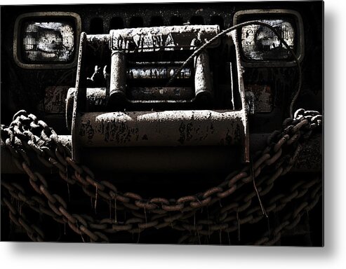 Jeep Metal Print featuring the photograph Happy Wrangler by Luke Moore
