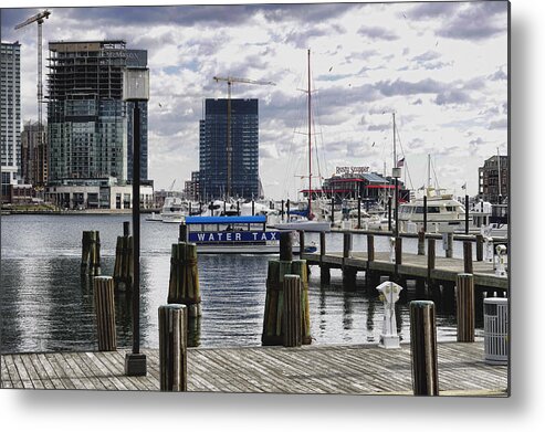 Water Metal Print featuring the photograph Harbor by Kevin Duke