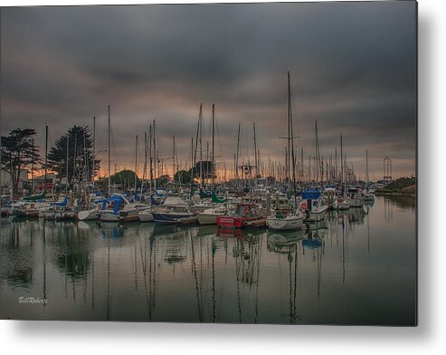 Central California Coast Metal Print featuring the photograph Harbor Light by Bill Roberts