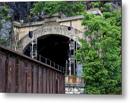 Harpers Ferry Metal Print featuring the photograph Harpers Ferry, West Virginia by John Daly