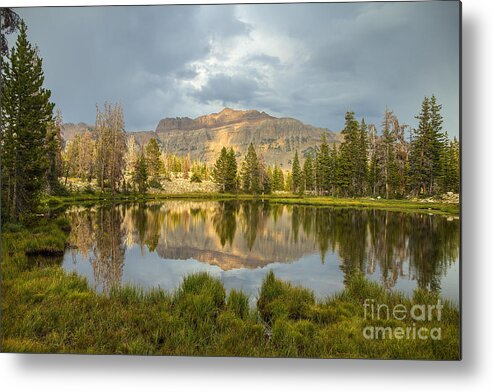 Hayden Metal Print featuring the photograph Hayden Peak by Spencer Baugh