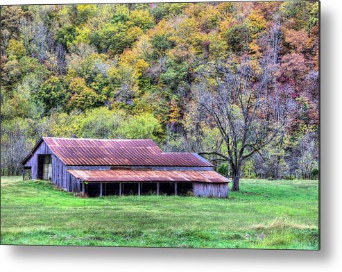 Autumn In The Ozarks Metal Print featuring the photograph Hidden Treasures by JC Findley