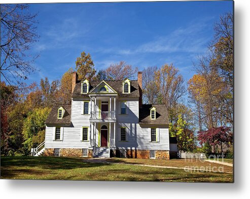 Historic Rosedale Metal Print featuring the photograph Historic Rosedale in Charlotte by Jill Lang