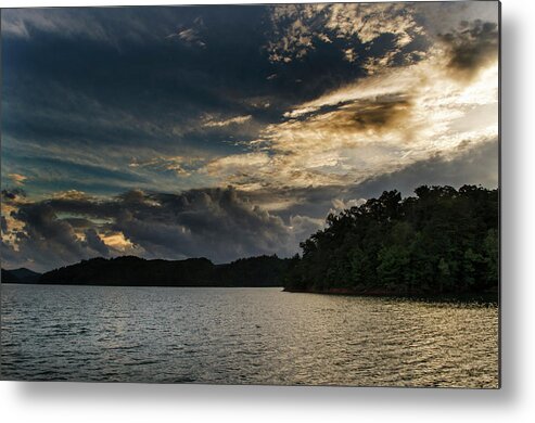 Hiwassee Lake Metal Print featuring the photograph Hiwassee Lake From Hanging Dog Recreation Area by Greg and Chrystal Mimbs