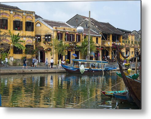 Hoi An Metal Print featuring the photograph Hoi An On The River by Rob Hemphill
