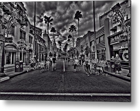 Disney Metal Print featuring the photograph Hollywood Studios HDR by Jason Blalock