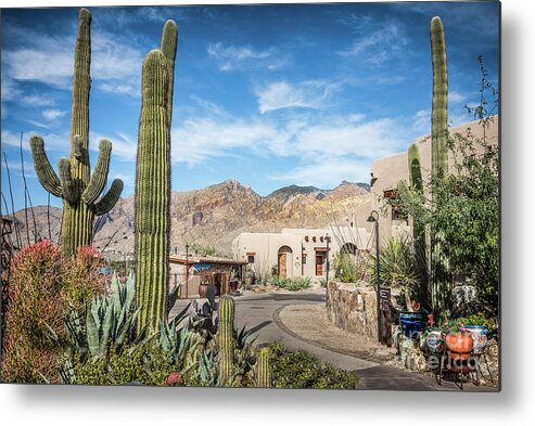 Architecture Metal Print featuring the photograph Home in the Southwest by David Levin