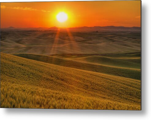 Palouse Metal Print featuring the photograph Hope and Glory by Mark Kiver