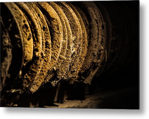 Jay Stockhaus Metal Print featuring the photograph Horseshoes by Jay Stockhaus