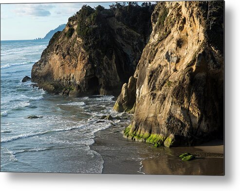 Beaches Metal Print featuring the photograph Hug Point by Robert Potts