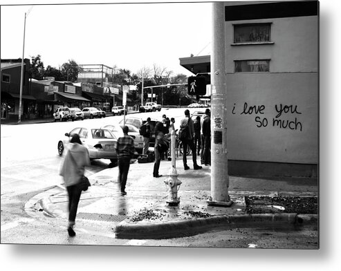 Love Metal Print featuring the photograph I Love You So Much by John Gusky