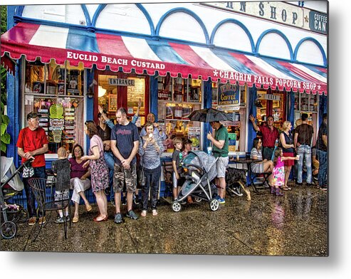 Chagrin Falls Metal Print featuring the photograph Ice Cream Any Day by Jackie Sajewski