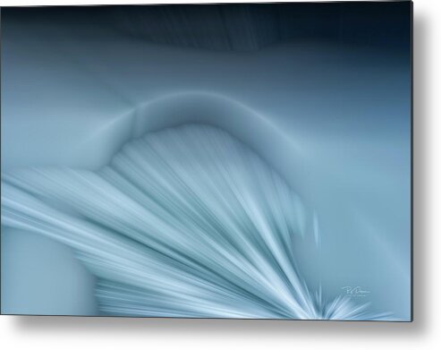 Ice Metal Print featuring the digital art Ice Shelf by Bill Posner