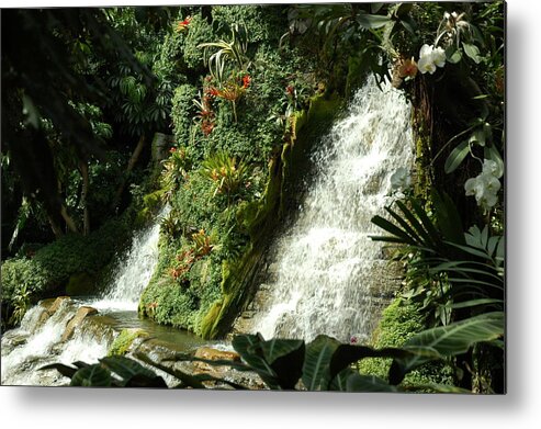 Waterfalls Metal Print featuring the photograph Immense Beauty by Lori Mellen-Pagliaro