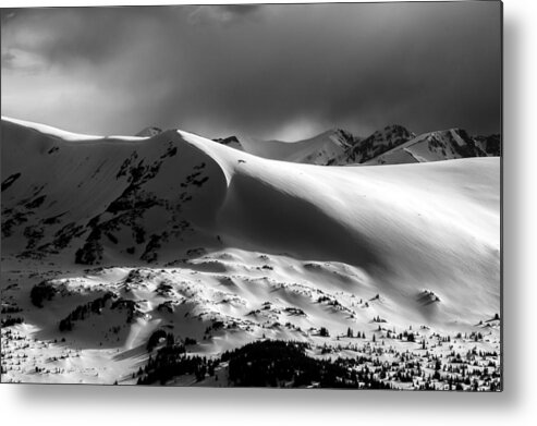 Snow Metal Print featuring the photograph Immortality by Jared Perry 