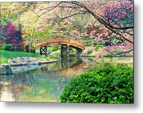 St. Louis Metal Print featuring the photograph Impressionistic Bridge by Marty Koch