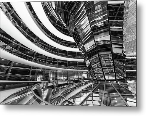 Reichstag Metal Print featuring the photograph In a Whirl by Alex Lapidus