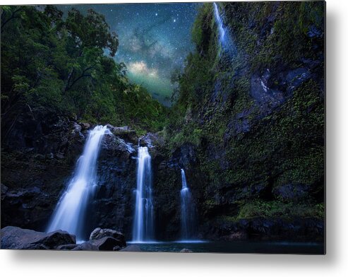 Night Metal Print featuring the photograph In The Night by Micah Roemmling