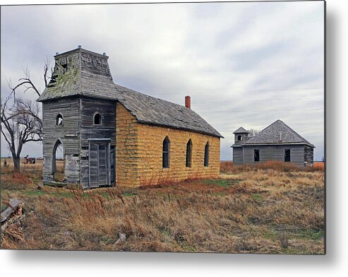 Church Metal Print featuring the photograph In the Past by Christopher McKenzie