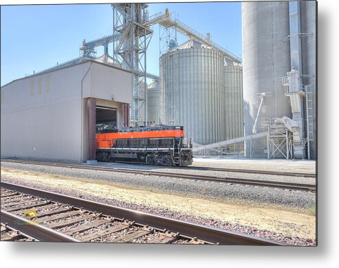 5405 Metal Print featuring the photograph Industrial Switcher 5405 by Jim Thompson