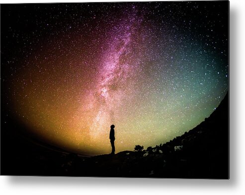 Sky Metal Print featuring the photograph Infinite Possibilities by Happy Home Artistry