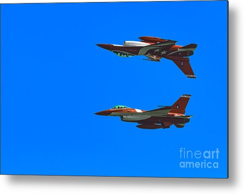 Aerobatics Metal Print featuring the photograph Inverted by Ray Shiu