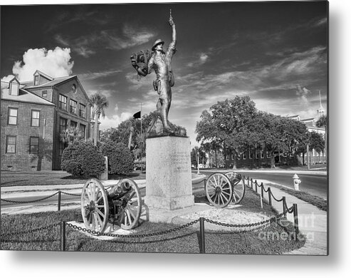 iron Mike Metal Print featuring the photograph Iron Mke Statue - Parris Island by Scott Hansen