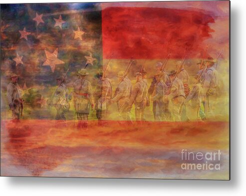 Is Mississippi Ready For This Day Gettysburg Metal Print featuring the digital art Is Mississippi Ready For This Day Gettysburg by Randy Steele