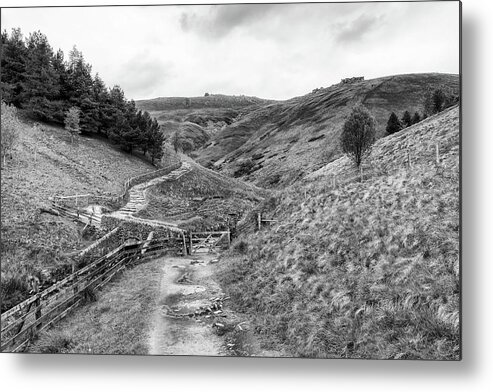 Derbyshire Metal Print featuring the photograph Jacobs LAdder by Nick Bywater