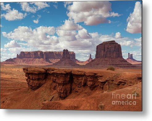 Monument Valley Metal Print featuring the photograph John Ford's Point by Mimi Ditchie