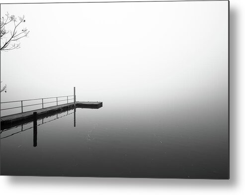 Fog Metal Print featuring the photograph Just a dream and the wind to carry me by Wade Brooks