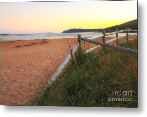 Acadia National Park Metal Print featuring the photograph Just in Time by Elizabeth Dow