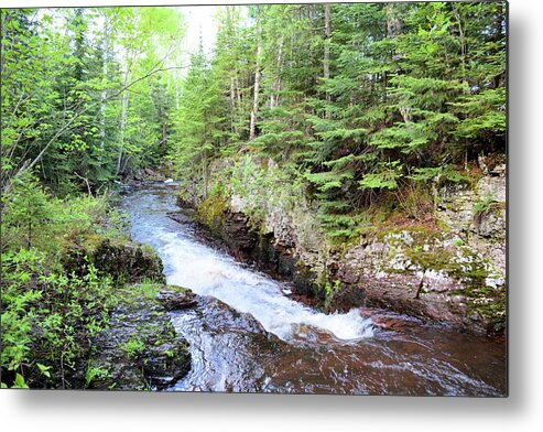 Nature Metal Print featuring the photograph Kadunce River by Bonfire Photography