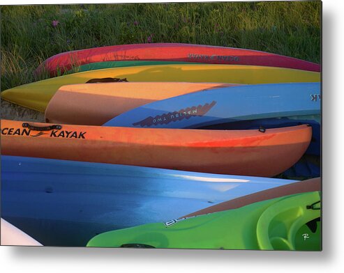 Nantucket Metal Print featuring the photograph Kayak by Tom Romeo