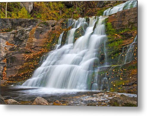 Waterfall Metal Print featuring the photograph Kent Falls by David Freuthal