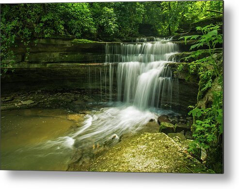 Waterfalls Metal Print featuring the photograph Kentucky waterfalls by Ulrich Burkhalter