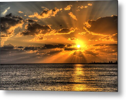 Key West Metal Print featuring the photograph Key West Sunset by Shawn Everhart