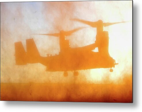 United States Metal Print featuring the photograph Kicking Up A Dust Storm by Mountain Dreams