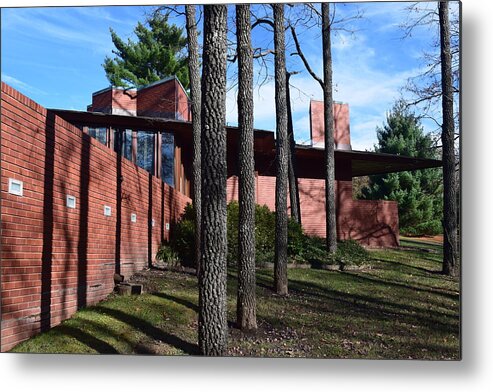 Frank Metal Print featuring the photograph Kraus House by Curtis Krusie