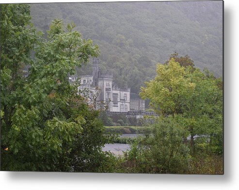 Ireland Metal Print featuring the photograph Kylemore Abbey by Curtis Krusie
