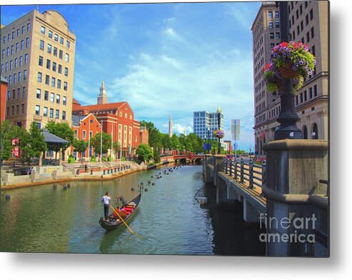 Gondola Metal Print featuring the photograph La Gondola Providence by Tammie Miller