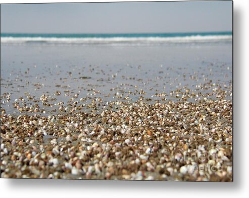 Sea Metal Print featuring the photograph La Mer by Suzanne Oesterling
