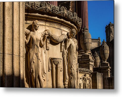Bonnie Follett Metal Print featuring the photograph Ladies of the Palace by Bonnie Follett